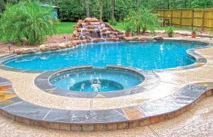 Custom Spa Pictures | Blue Haven Pools