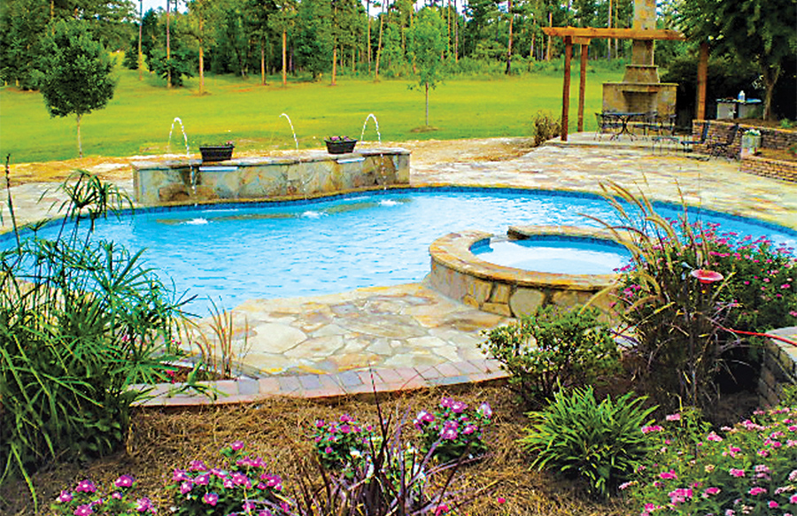 Inground Pool Design Pictures Montgomery AL