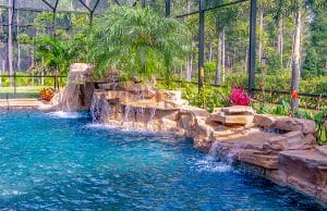 Swimming Pool Rock Waterfall Pictures | Blue Haven