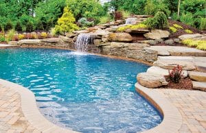 Swimming Pool Rock Waterfall Pictures | Blue Haven