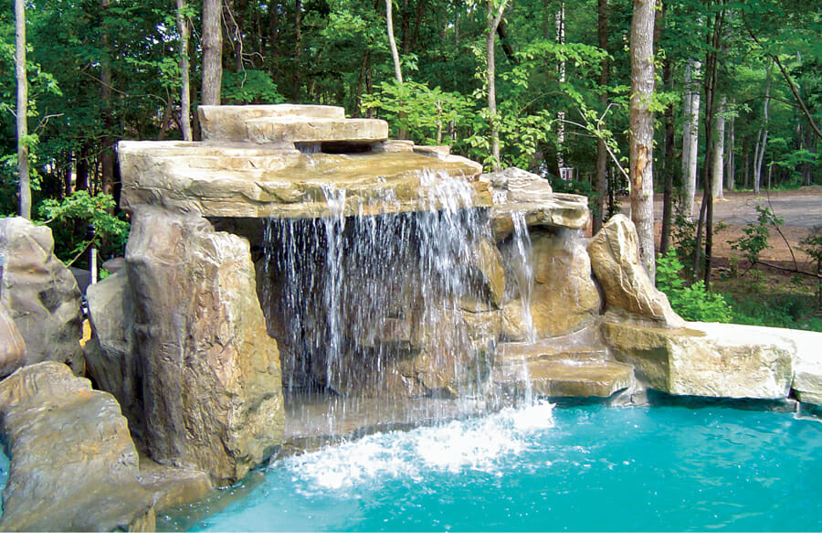 Swimming Pool Grotto Pictures │Blue Haven Pools