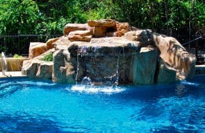 Swimming Pool Rock Slides Photos│ Blue Haven Pools