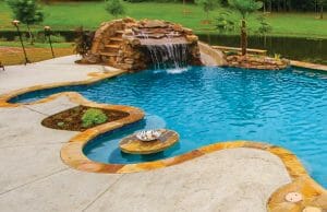 Pool Swim-up Table Pictures │Blue Haven Pools