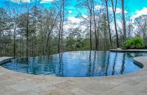 inground infinity pool