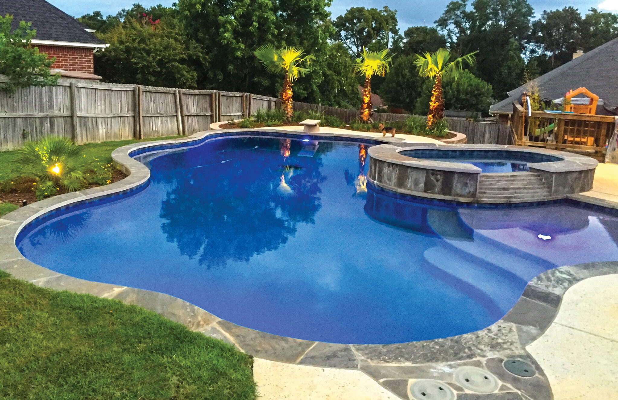“clear swimming pool water with low chlorine AOP system”