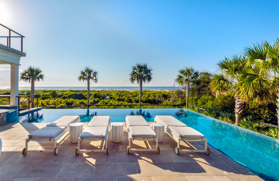L-shaped-infinity-gunite-pool