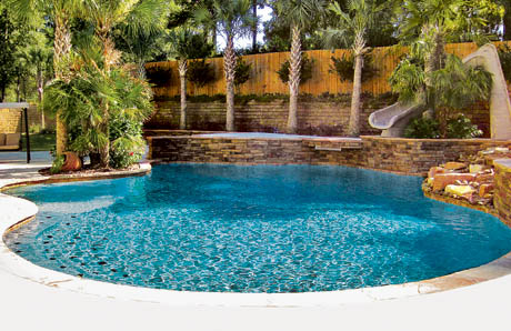 freeform Gunite Pool freeform Gunite Pool