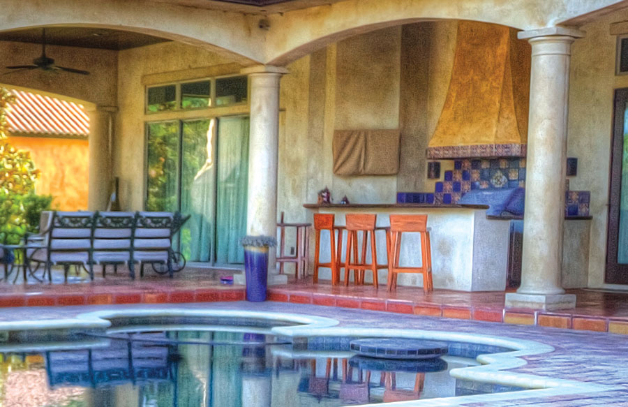 pool with outdoor bar and grill pool with outdoor bar and grill